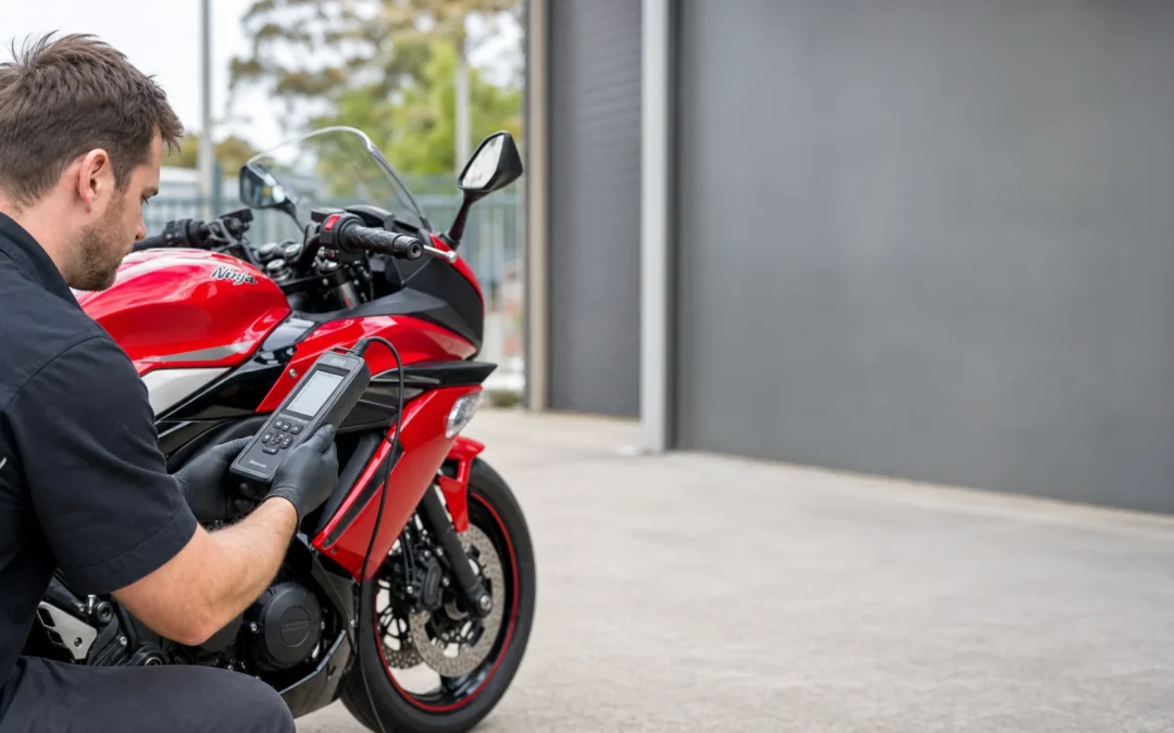 Motorcycle ignition barrel repair in Doncaster
