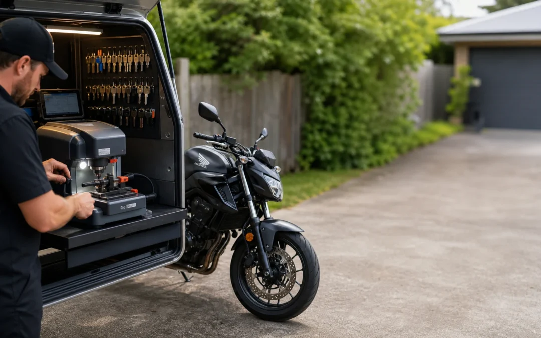 Motorcycle key cutting to code in Doncaster